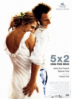 5 x 2 (cinq fois deux)