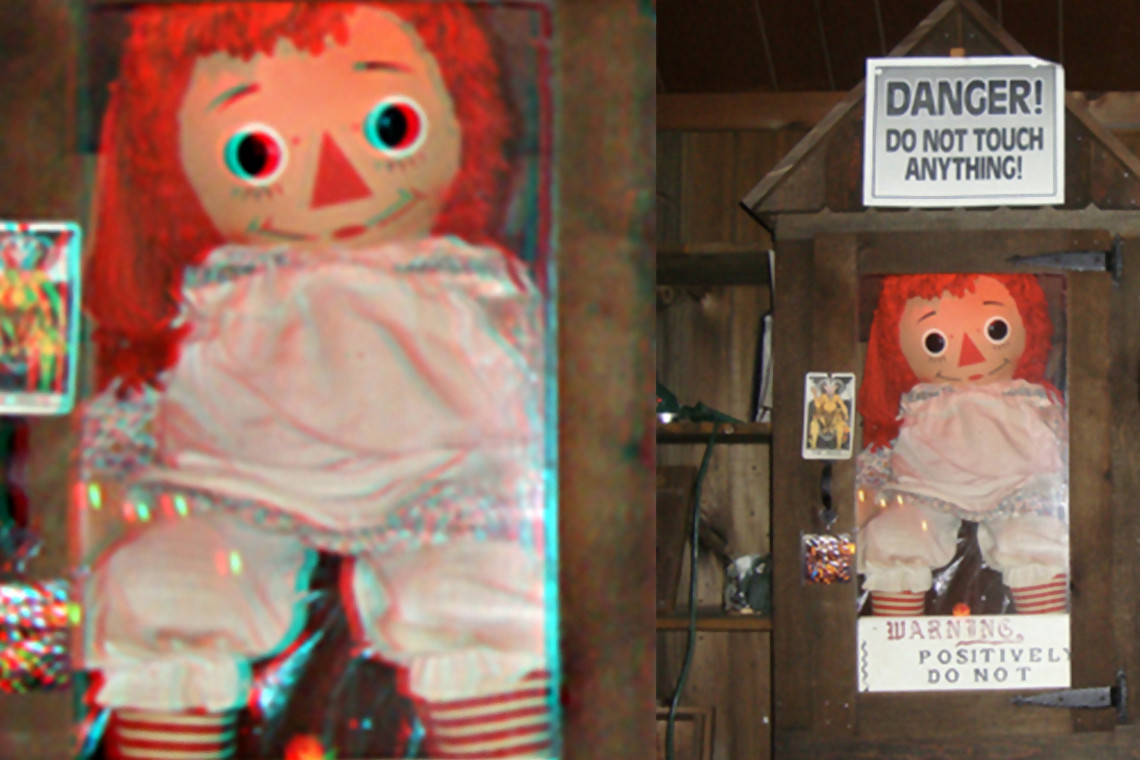 Annabelle 3 : voici à quoi ressemble la poupée de Conjuring dans la vraie  vie