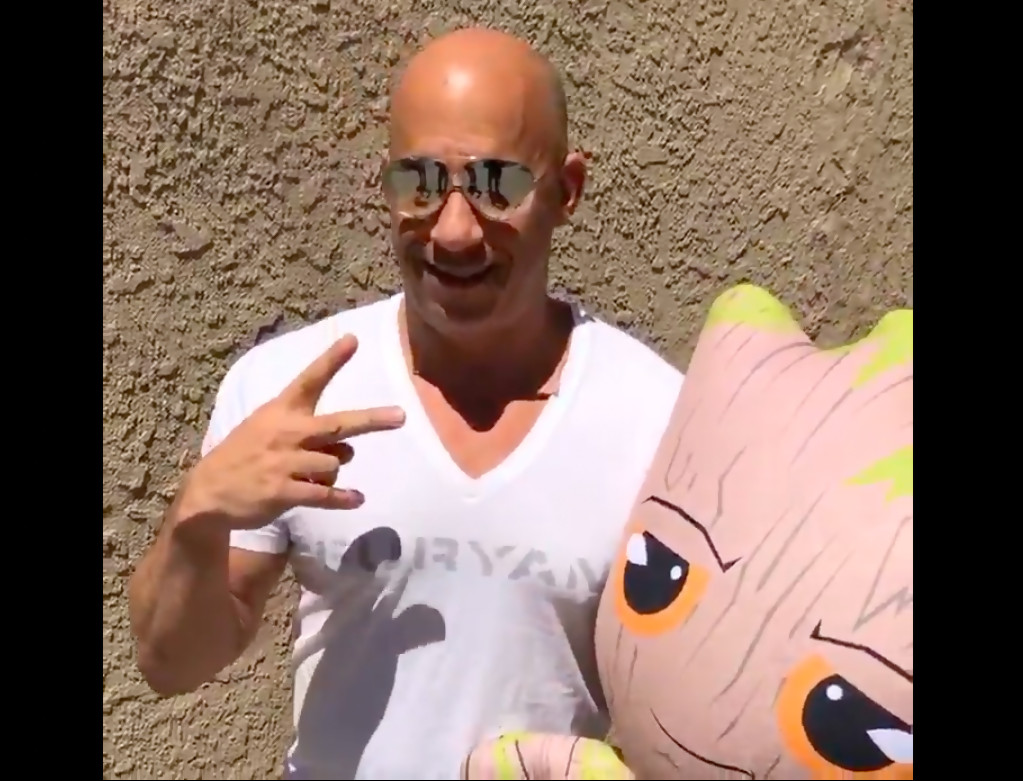 Avengers 3 : Vin Diesel surprend une fan chez elle en ...