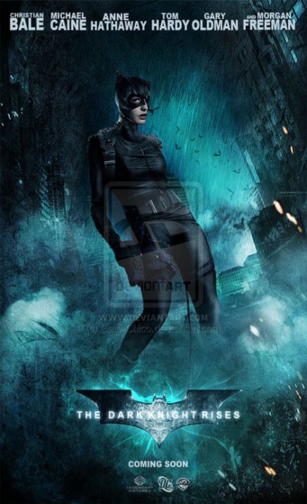 Batman The Dark Knight Rises : affiches