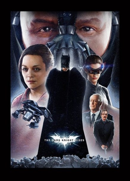 Batman The Dark Knight Rises : affiches