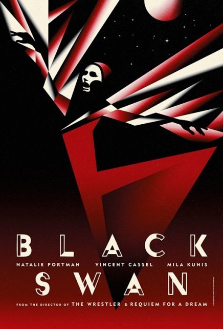 Quatre magnifiques posters pour Black Swan avec Natalie Portman