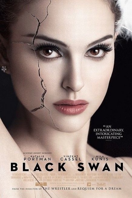 Une magnifique affiche pour Black Swan avec Natalie Portman