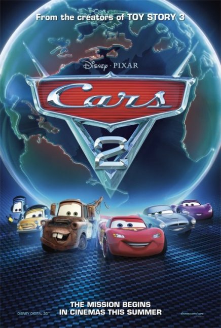 Une galerie de posters pour Cars 2 de Pixar