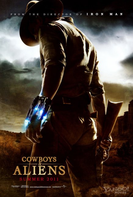 Cowboys and Aliens : premier poster avec Daniel Craig
