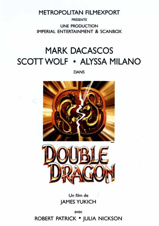  Double Dragon [Blu-ray] : Robert Patrick, Mark Dacascos, Scott  Wolf, Kristina Wagner, Julia Nickson, Alyssa Milano, Nils Allen Stewart,  Henry Kingi, John Asher, Leon Russom, James Yukich, Double Dragon (1994),  Double