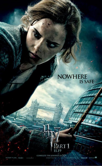 Harry Potter et les reliques de la mort partie 1 : trois nouveaux posters