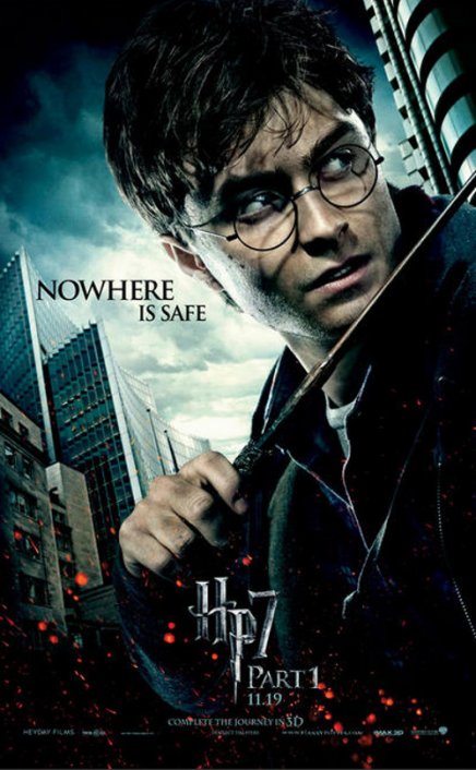 Harry Potter et les reliques de la mort partie 1 : trois nouveaux posters