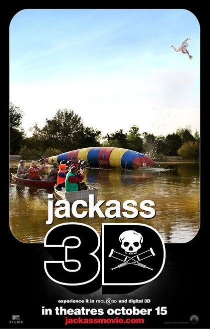 Jackass 3D s'affiche avec 4 posters