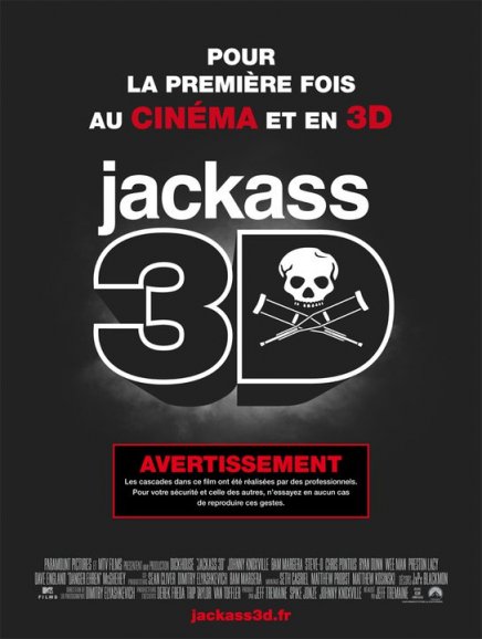 Jackass 3D : l'affiche française