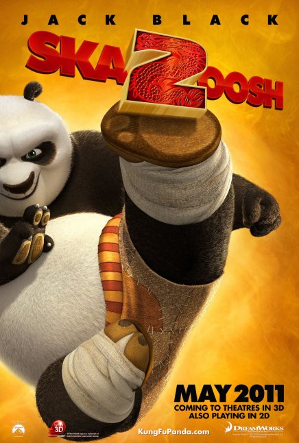 Kung-Fu Panda 2 : première affiche