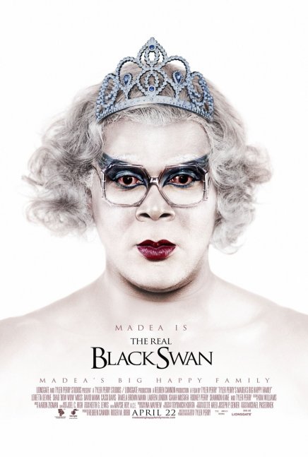 Les posters de True Grit et de Black Swan détournés par Madea