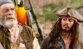 Mort d'un des pirates de PIRATES DES CARAÏBES. Rip Cotton