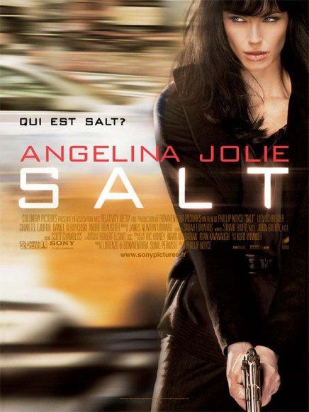 Tout sur les DVD et Blu-ray américains de Salt, un film avec Angelina Jolie