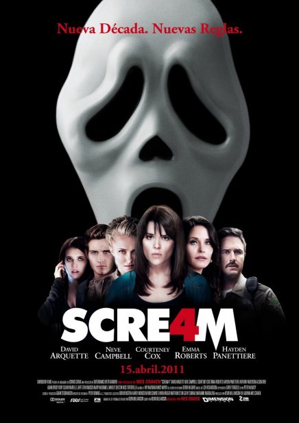 Scream 4 : affiche espagnole