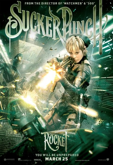 Cinq affiches mortelles pour Sucker Punch de Zack Snyder