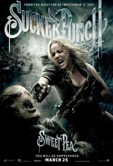 Cinq affiches mortelles pour Sucker Punch de Zack Snyder