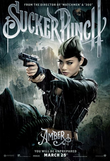 Cinq affiches mortelles pour Sucker Punch de Zack Snyder