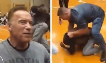 Arnold Schwarzenegger attaqué et frappé par un fan en Afrique du Sud
