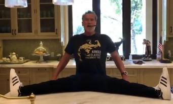 Sylvester Stallone impressionné par l'entraînement fitness d'Arnold Schwarzenegger (vidéo)