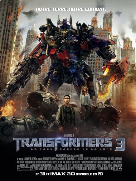 Transformers 3 : Affiche officielle