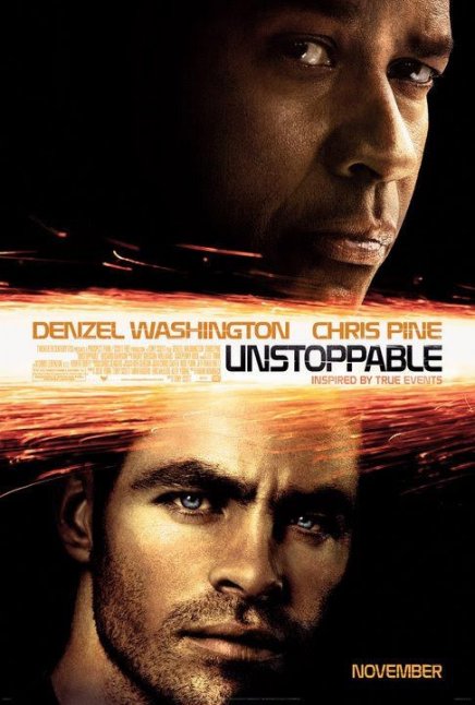 Deux nouvelles affiches d'Unstoppable avec Denzel Washington Deux nouvelles affiches d'Unstoppable avec Denzel Washington