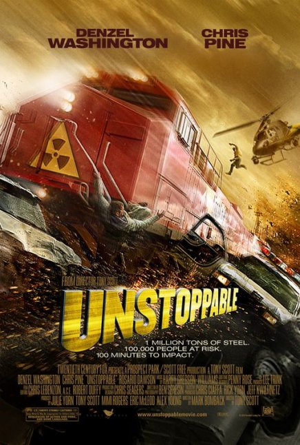 Deux nouvelles affiches d'Unstoppable avec Denzel Washington Deux nouvelles affiches d'Unstoppable avec Denzel Washington
