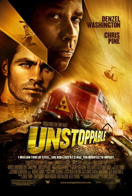 Deux nouvelles affiches d'Unstoppable avec Denzel Washington Deux nouvelles affiches d'Unstoppable avec Denzel Washington
