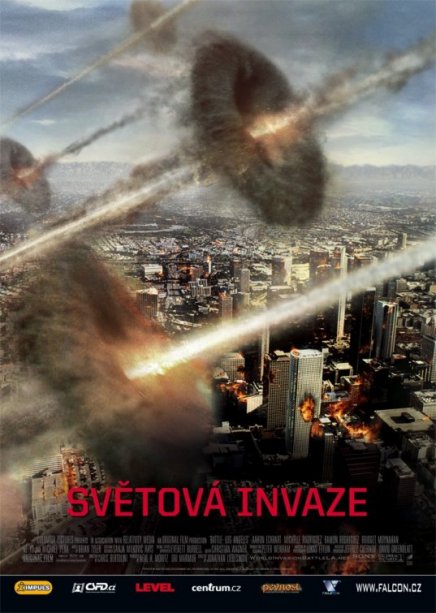 L'affiche Tchèque de Battle Los Angeles