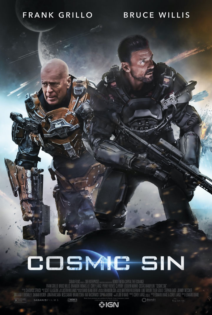 Bruce Willis et Frank Grillo tabassent des aliens dans Cosmic Sin