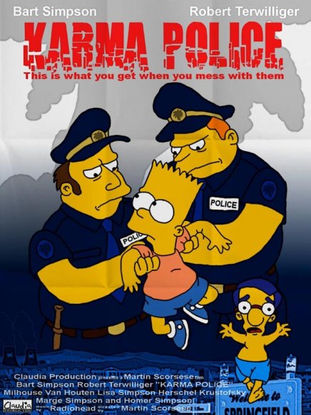 Les Simpsons : parodies d affiches de film