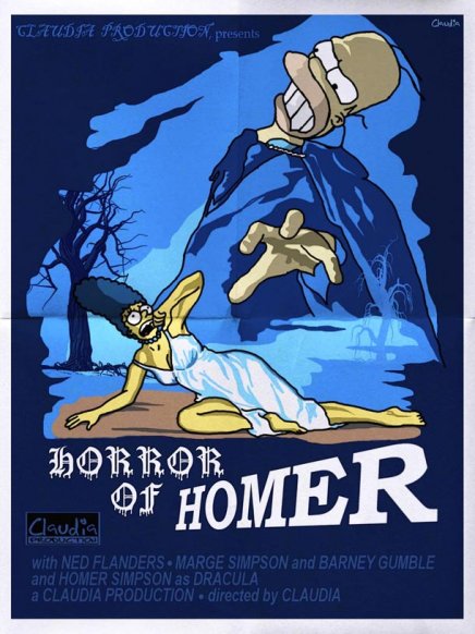Les Simpsons : parodies d affiches de film